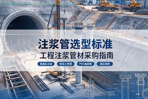永昌注浆管选型标准