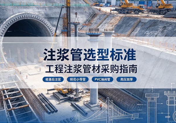 永昌注浆管选型标准